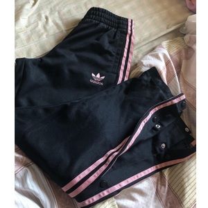 Adidas side snap pants